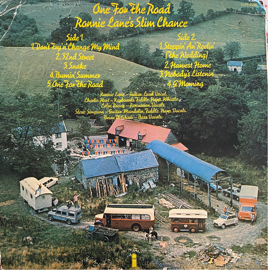 Ronnie Lane's Album Cover